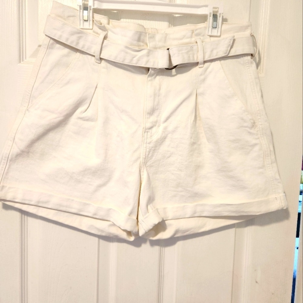 ANA Shorts Size 12 Classic White Y2K Beach Summer Resort